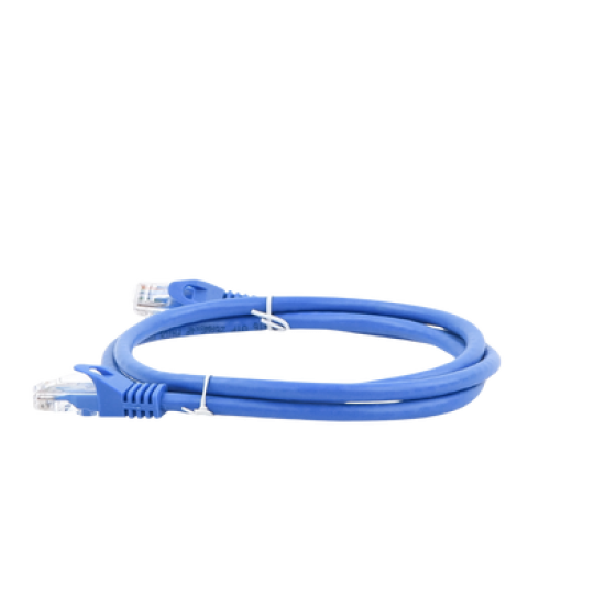 Cable de parcheo UTP Cat6 - 1 m - azul 