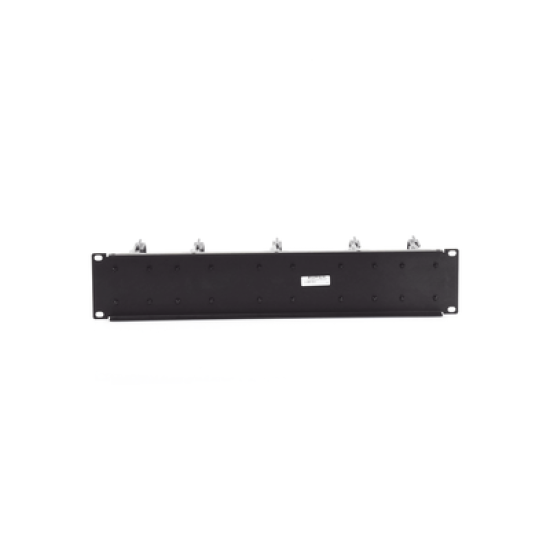 Organizador de cable, para montaje aéreo, con 5 soportes, 2UR