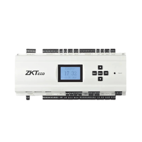 CONTROLADOR DE ELEVADORES IP EC10 / SOPORTE 10 PISOS / HUELLAS 3000 / TARJETAS 30000 / EVENTOS 100000 / TCP-IP Y RS485 / 3 TARJETAS EX16 / DIMENSIONES 242X95X60 MM