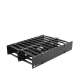 Organizador de Cable Horizontal RouteIT, Doble, Para Rack de 19in, 6in de profundidad, 2UR