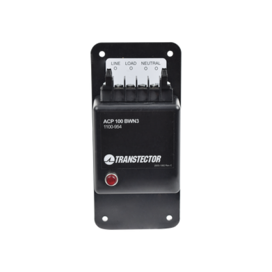 Protector Monofasico de 120VAC 15A Con Tecnología Diodo de Silicio Y Fusible Interno 