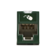 Jack UltraMAX Cat5e, UTP, Montaje híbrido en Placa de Pared (Plano y Angulado), Color Verde, Punch Down