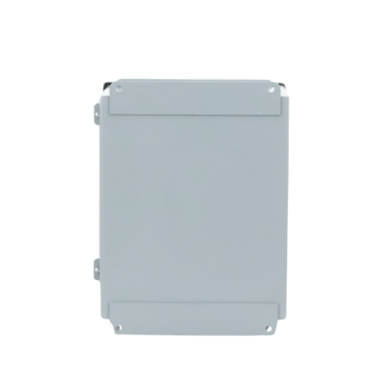 Gabinete de Bisagra Continua NEMA 12; IP66 de Uso en Intemperie, 305 x 254 x 203 mm, De Acero, Color Gris