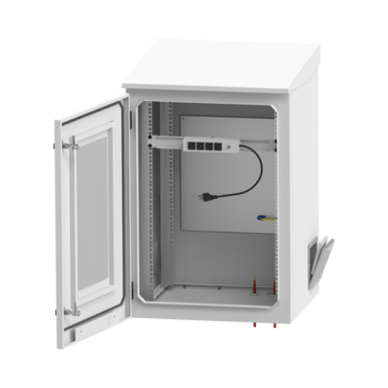 Gabinete de Exterior con Rack de 19