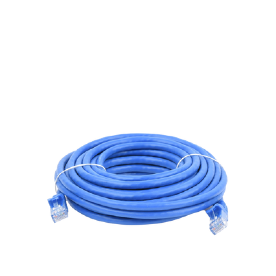 Cable de parcheo UTP Cat6 - 7 m - azul