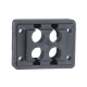 Pasacables de 4 Orificios de Marco Rectangular de 1.81