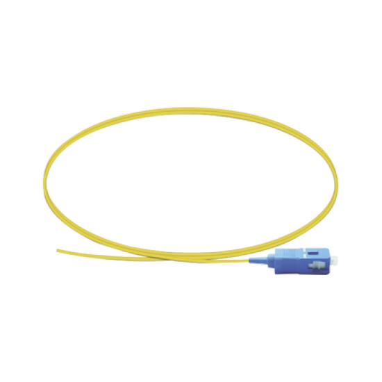 Pigtail de Fibra Óptica Monomodo SC/UPC, simplex de 2 metros     