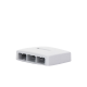 Caja de Montaje en Superficie, Para 6 Módulos Mini-Com, Color Blanco