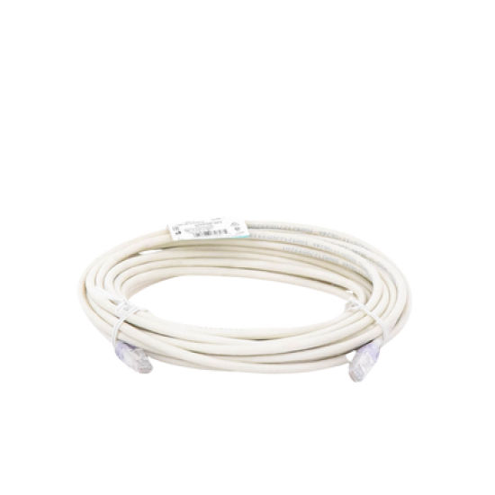 Cable de Parcheo TX6, UTP Cat6, 24 AWG, CM, Color Blanco Mate, 30ft