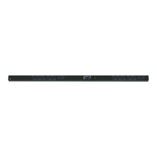 PDU Monitoreable (MI) para Distribución de Energía, Enchufe de Entrada NEMA L6-20P, Con 20 Salidas C13 y 4 C19, de Instalación Vertical, 120 o 220 Vca, 20 Amp