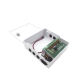Fuente de poder profesional de 12 Vcc @ 16 A / para 16 cámaras / Con capacidad de batería de respaldo / Requiere batería / Voltaje de entrada de 96-264 Vca 