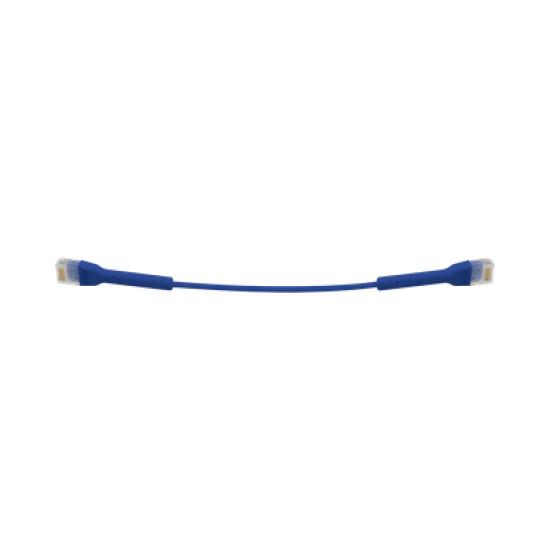 UniFi Ethernet Patch Cable Cat6 de 22 cm, color azul