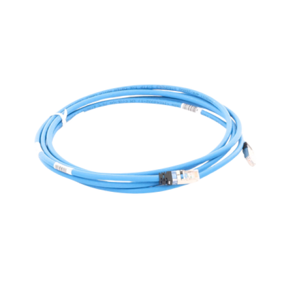 Patch Cord Cat6A, Blindado S/FTP, CM/LS0H, 10ft, Color Azul