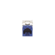 Conector Jack RJ45 Estilo TG, Mini-Com, Categoría 6A, de 8 posiciones y 8 cables, Color Blanco