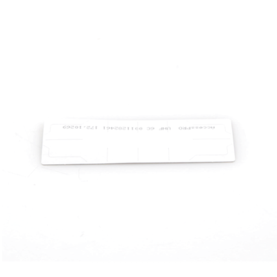 UHF TAG Adherible Tipo Etiqueta / EPC GEN 2 / Se Adhiere al Cristal del Vehículo / Compatible con Lectoras de Largo Alcance PRO12RF y PRO6RF