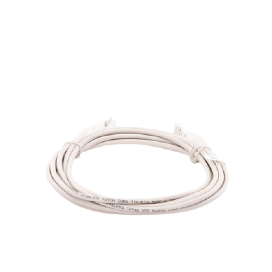 Cable de Parcheo Slim UTP Cat6A - 3 m Gris, Diámetro Reducido (28 AWG)