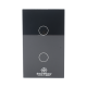 (Wifi) Apagador switch inalámbrico WIFI, control de 2 regresos de carga, 110V