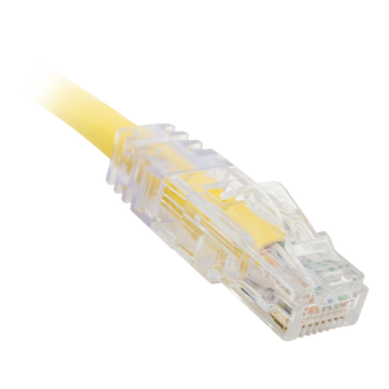 Cable de Parcheo TX6, UTP Cat6, 24 AWG, CM, Color Amarillo, 1ft