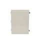 Gabinete Plástico ABS, Puerta Transparente, Uso en Intemperie (350 x 460 x 160 mm) Cierre por Broches Inoxidables y Permite Cerrado con Candado y Llave (Perno 5mm) No Incluido