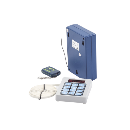 Receptor Inalambrico Universal, Mando a Distancia, Controles Administrables, Hasta 1600 usuarios, compatible con Barreras y Motores de puertas
