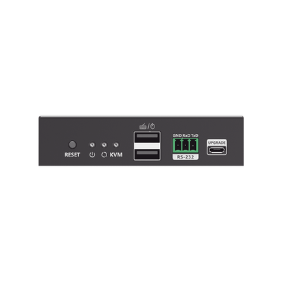 Kit Extensor KVM (HDMI y USB) hasta 120 metros | Transmite el Video y Controla tu DVR vía USB a distancia | Soporta resolución 4K @60Hz | Cat 6, 6a y 7 | Salida Loop en el Tx para visualización local  