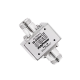 Protector Coaxial RF de CD Para 125 - 1000 MHz Con Ceja lateral y Conectores N Hembra en Ambos Lados, 50 Ω
