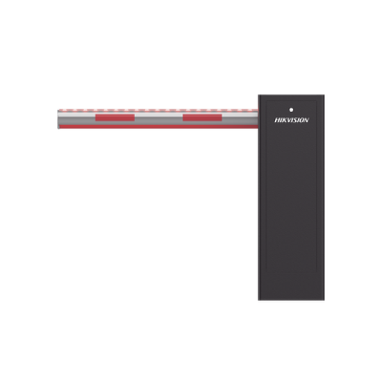 Barrera Vehicular IZQUIERDA / Brazo Iluminado Rojo/Verde de 4 mts Incluido  / 3 Seg para Apertura / Cierre Automático con Tiempo Configurable / 2,500,000 MCBF / Compatible con Cualquier Control de Acceso