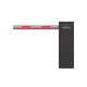 Barrera Vehicular IZQUIERDA / Brazo Iluminado Rojo/Verde de 4 mts Incluido  / 3 Seg para Apertura / Cierre Automático con Tiempo Configurable / 2,500,000 MCBF / Compatible con Cualquier Control de Acceso