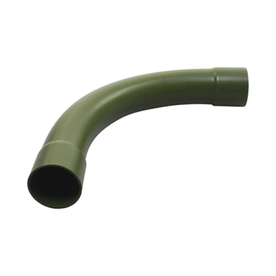 Curva de 90 PVC Conduit pesado de 2