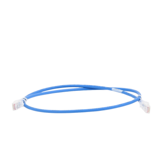 Patch Cord MC6 Modular Cat5e UTP, CM/LS0H, 10ft, Color Azul, Versión Bulk (Sin Empaque Individual)