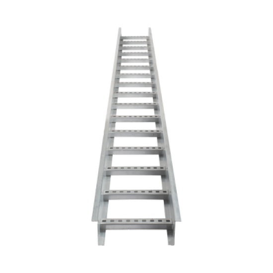 Escalera de Aluminio Portacables / Perfil Z / Peralte 3 1/4