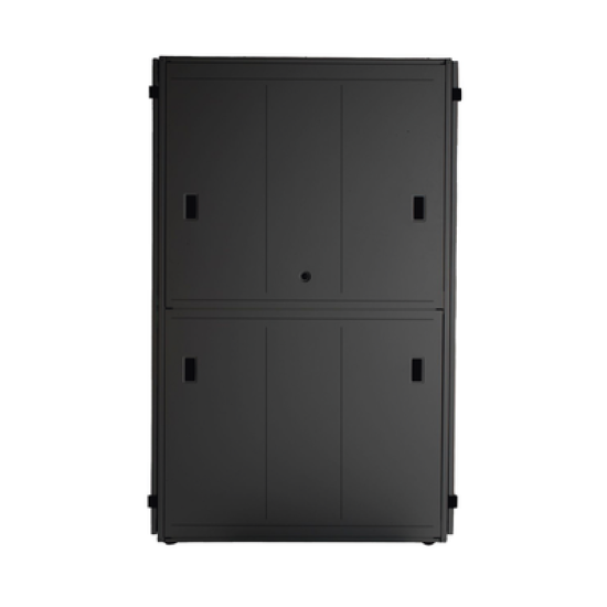 Gabinete FlexFusion™ XGL (Light) para Centros de Datos, 42 UR, 800 mm de Ancho, 1200 mm de Profundidad, Fabricado en Acero, Color Negro