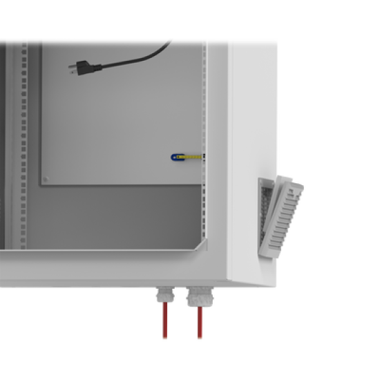 Gabinete de Exterior con Rack de 19