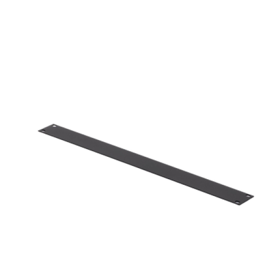 Tapa Ciega para Rack de 19in, de 1UR, Color Negro