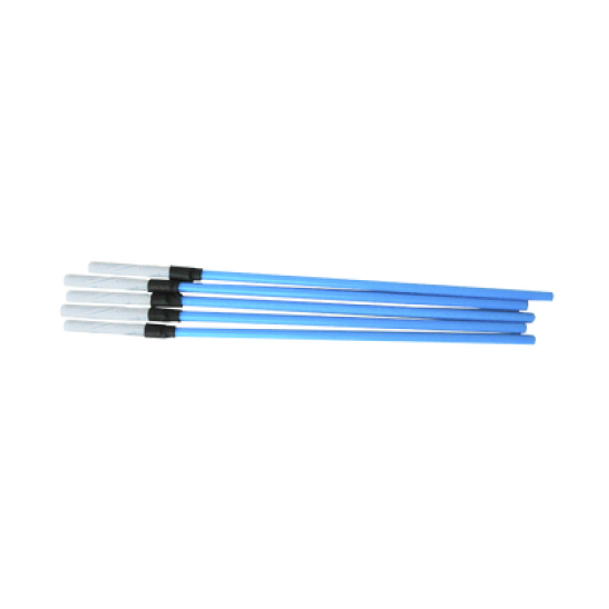 Hisopos para limpieza de puertos de fibra óptica 2.5 mm para adaptadores SC, ST y FC, 100 piezas