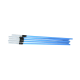 Hisopos para limpieza de puertos de fibra óptica 2.5 mm para adaptadores SC, ST y FC, 100 piezas