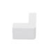 Esquinero exterior color blanco de PVC auto extinguible  para canaletas TMK1735, TMK1735SD (5310-02001) 