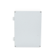 Gabinete de Aluminio para Exterior (IP66) de 390 x 280 x 158 mm con Rápida Disipación de Calor, Cierre por Tornillos con Bisagra.