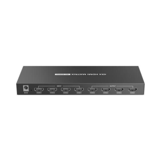 Matricial 4x4 HDMI | 4K@60Hz | Soporta HDR10 | Configuración EDID | Múltiples Modos de Conmutación