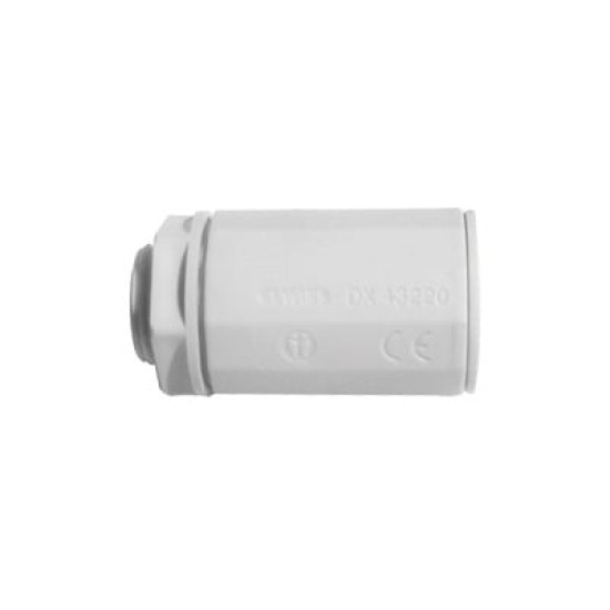 Conector de tubería rígida a caja (Racor), PVC Auto-extinguible, de 40 mm Conector de tubería rígida a caja (Racor), PVC Auto-extinguible, de 40 mm