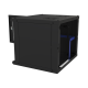 Gabinete de Pared Fijo, Puerta Perforada, con Rack de 19in, 9 Unidades de Rack