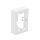 Caja sin fondo Universal, Color blanco de PVC auto extinguible (7900-02002)