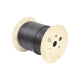 Bobina de Cable Planta Externa con Gel, de 4 pares, Cat6A, Blindado F/UTP, Color Negro, 305m