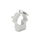 Soporte de collar (Abrazadera), PVC Auto-extinguible, cerrado para tubería de 16 mm