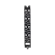 Panel Administrador de Cables Vertical para Gabinete FlexFusion™ de 45RU, Acepta Anillos en D, Anillos S1DR, S2DR y L; S1LR, S2LR, Color Negro