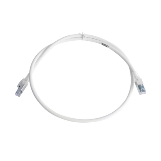 Patch Cord Z-MAX Cat6A S/FTP, CM/LS0H, 3ft, Color Blanco Patch Cord Z-MAX Cat6A S/FTP, CM/LS0H, 3ft, Color Blanco