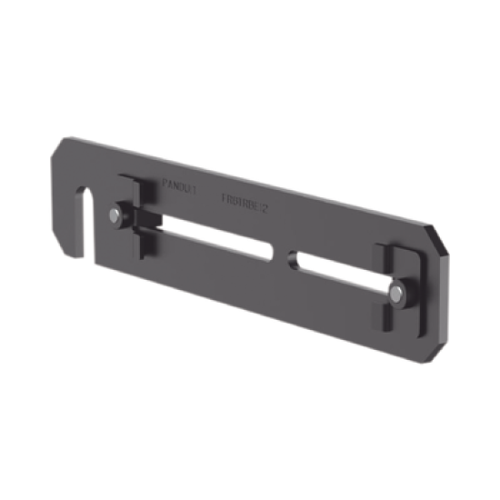 Soporte de Montaje a Techo, para Canaletas FiberRunner 4X4 o 6x4, Uso con Varilla Roscada de 1/2