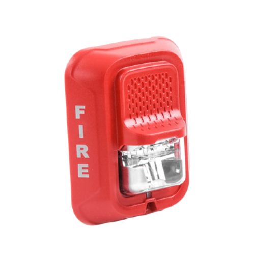 Lámpara Estroboscópica para Montaje en Pared, Color Rojo, Nivel de Candelas Seleccionable, Nuevo Diseño Moderno y Elegante y Menor Consumo de Corriente