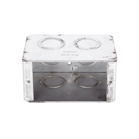 Caja (Chalupa )  Multigang de 1 Gang/ Profundidad de  2-1/2