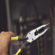 Pinzas Pelacables para  Cable Sólido 8-16 AWG y Cable Trenzado 10-18 AWG; de 8 Pulgadas.